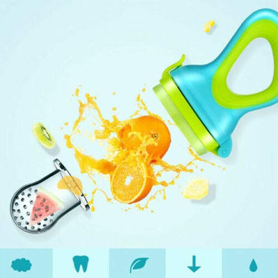 Harga yang bagus Anti Bocor Baby Silicone Food Teether Pacifier Awet Tidak Berbau on line