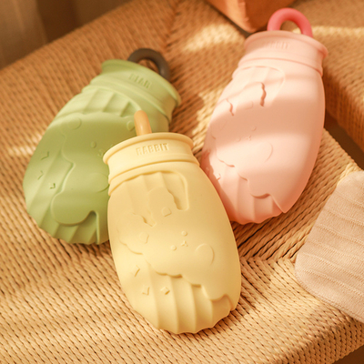 Harga yang bagus Tas Air Panas Silikon Bebas BPA Besar Untuk Leher Bahu Dan Tangan Kaki Panas on line