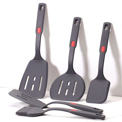 Harga yang bagus 5pcs Baru Silikon Perkakas Masak Set Silikon Baking Spatula Perkakas Set Pertama Rumah Esensial Dapur Gadget Set on line