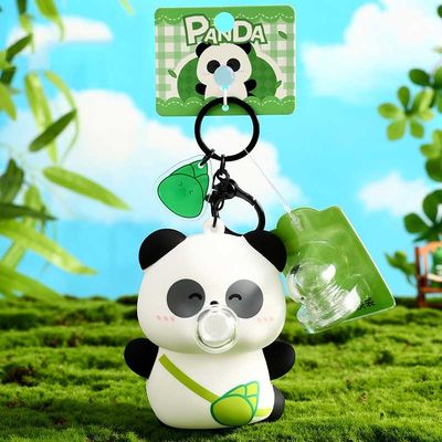 Harga yang bagus Fashion Kreatif Silikon Keychain Kartun Hewan Pendant Key Ring untuk Wanita Anak-anak ransel on line