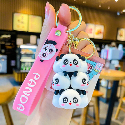 Harga yang bagus Animal Keychain Handbag Charms Kawaii Anime Keyring untuk Anak-anak Anak laki-laki on line