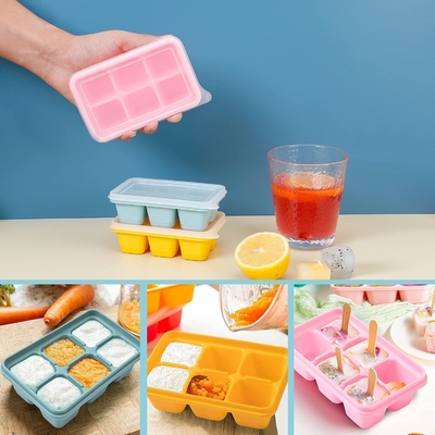 Harga yang bagus Cetakan es lilin silikon tahan air ringan, pembuat es krim silikon anti bocor on line