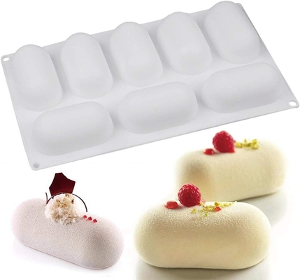 Harga yang bagus Panci Kue Silikon Tahan Air Tidak Beracun, Cetakan Silikon Tidak Berbau Untuk Makanan Penutup on line