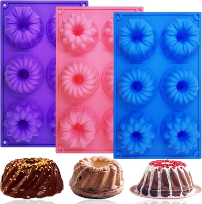 Harga yang bagus Cetakan Kue Cokelat Silikon Praktis Multifungsi Tidak Beracun on line