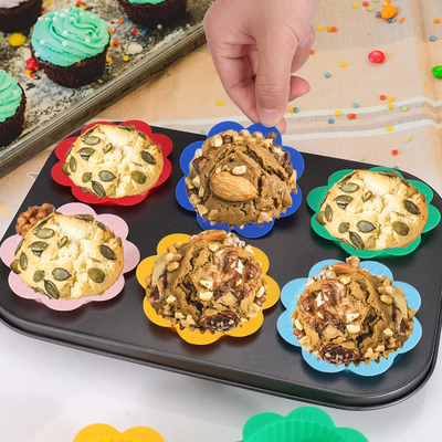 Harga yang bagus Tidak Berbahaya Persegi Silicone Baking Tray Cake Pan Anti Slip Tahan Lama on line