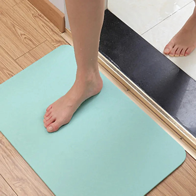 Harga yang bagus Keset Kamar Mandi Silikon Tebal Ringan Anti Slip Multiscene on line