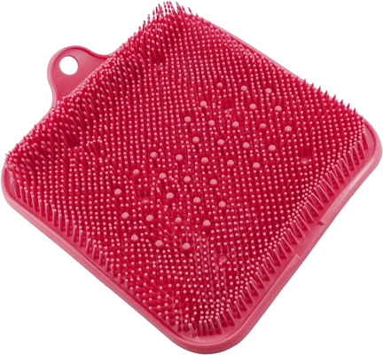 Waterproof Silicone Shower Mat Foot Scrubber Dapat Digunakan Kembali Tidak Berbahaya