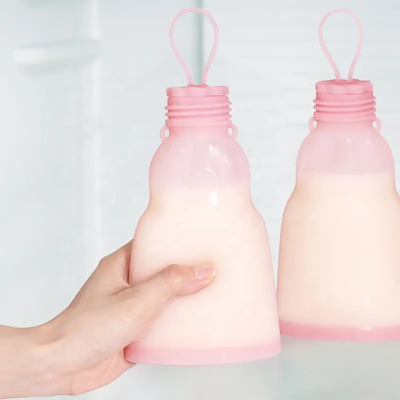 Harga yang bagus Tas ASI Silikon Portabel, Wadah Penyimpanan ASI Silikon yang Dapat Dicuci on line