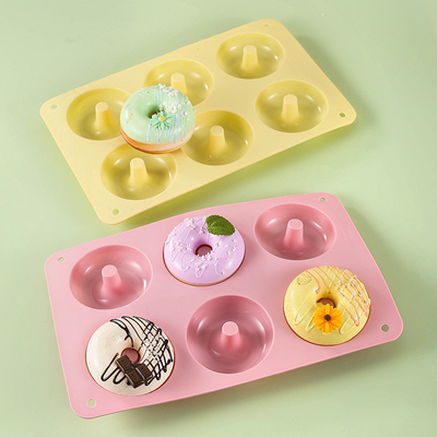 Harga yang bagus Ulang Tahun Dessert Silicone Cake Mould Tahan Lama Tahan Air Multicolor on line