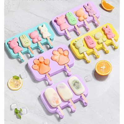 Bisa dicuci Praktis Silikon Es Cetakan Tanpa Bau Multi Fungsi Ice Cube Cetakan Ice Tray Icing Membuat Cetakan Sabun Cetakan