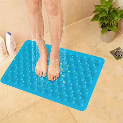 Harga yang bagus Keset Kamar Mandi Hisap Persegi Panjang Praktis, Keset Kamar Mandi Dan Mandi Yang Dipatenkan Gorilla Grip on line