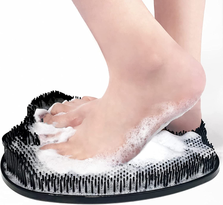Harga yang bagus Keset Mandi Silikon Anti Selip Praktis Pijat Kaki Dapat Digunakan Kembali on line