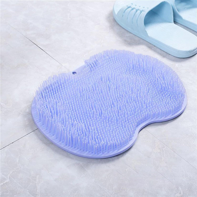 Harga yang bagus Tidak Beracun Anti Slip Silicone Foot Brush Tidak Berbau Silicone Shower Foot Scrubber on line