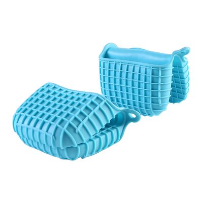 Harga yang bagus Silikon Oven Mitts tahan panas sarung tangan mini oven dan pemegang panci Set untuk dapur Non slip memasak Baking Pinch Grip on line