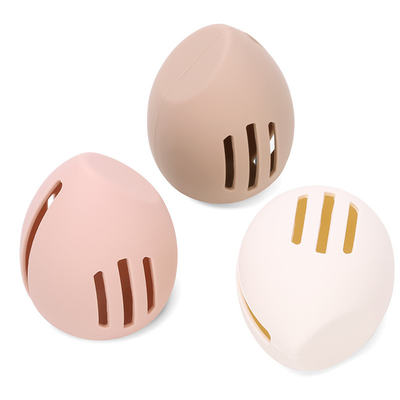 Harga yang bagus Silikon Makeup Sponge Holder Breathable Beauty Blender Holder Washable Sponge Case Travel Essentials Makeup Organizer on line