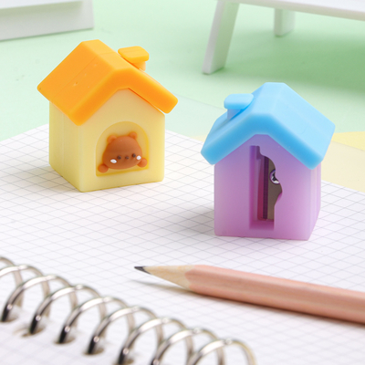 Manual Pencil Sharpener Siswa Penghapus Karet Anak-anak Alat tulis Untuk Siswa