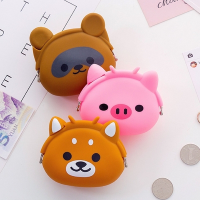 Harga yang bagus Waterproof Colorful Silicone Pencil Bag Estetika Portable Pen Bag Stylish Perlengkapan Kantor Sekolah Hadiah Natal on line