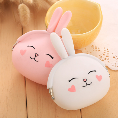Harga yang bagus Animal Change Bag Tas Silikon Kecil Untuk Anak-anak balita Uang Uang Uang Uang Earphone Container Gadis-gadis Anak-anak Hadiah Natal on line
