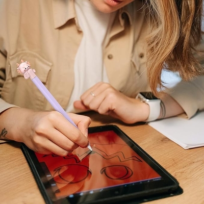 Harga yang bagus Apple Pencil Silicone Case Anti-Slip Cover Pelindung Sleeve Skin Aksesoris IpadCase on line