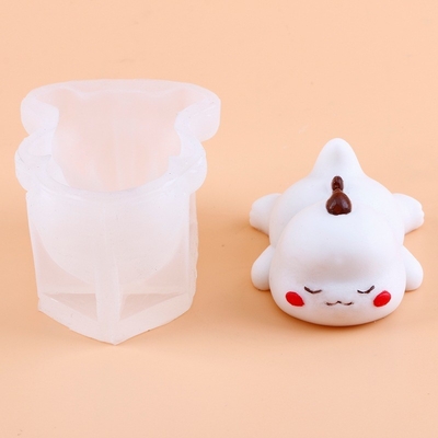 Customized DIY Silikon 3D Animal Lilin Cetakan untuk Sabun dan Coklat Natal Hadiah
