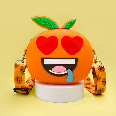 Harga yang bagus Silicone Mini Coin Purse Shoulder Bag Kartun Anak-anak Tas Untuk Tas Tangan Anak-anak Tas Bahu Untuk Anak Kecil Gadis Kecil on line