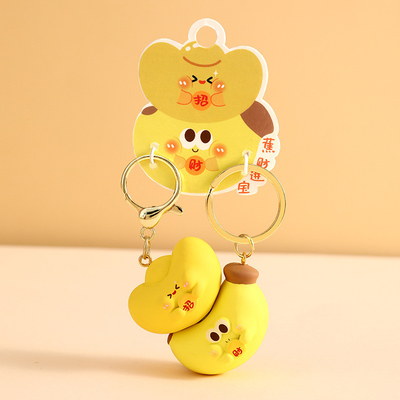 Mini Cartoon Keychain Bahan Silikon Lembut untuk Kid Party Favorit dan Goodie Bags