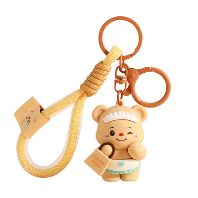 Harga yang bagus Keychain Kartun Silikon Lembut Untuk Perempuan Perempuan Tidak Rasakan Kantor / Sekolah / Pribadi on line