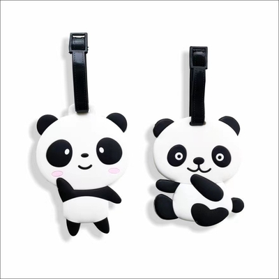 2 Paket Bagasi Silikon Cute Tag Dengan Nama Kartu ID untuk koper Non-Toksik Disesuaikan Selamat datang