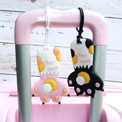 Hewan Silikon Bagasi Cute Tag Tas Tag ID Perjalanan Label Tag Untuk Bagasi Koper Tas Aksesoris Perjalanan