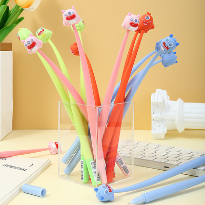 Harga yang bagus 5 Pcs Cute Cartoon Gel Ink Pen, Shake Gel Pen Untuk Anak Dan Gadis, Kawaii Pen Set Untuk Sekolah Party Kantor Rumah, Hadiah Mahasiswa ((0.5mm,Star Style,Blacak) on line