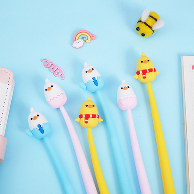 Harga yang bagus Cute Cartoon Gel Ink Pen Cartoon Animal Pen 0.5 mm Berbagai Gaya Pen Alat tulis Untuk Kantor Hadiah on line