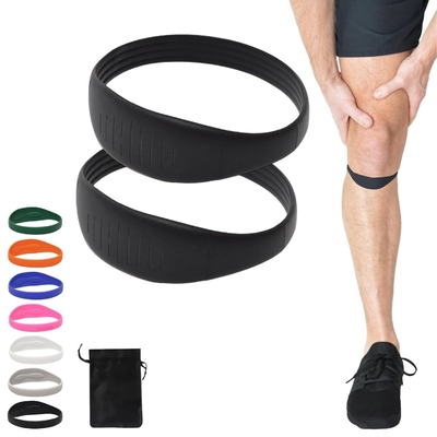 Patellar Tendon Support Strap, Patella Stabilizer Pain Make Knee Band Pain Relief Comfortable Silicone Knee Brace Pads For Running Jumpers Sports Football Volleyball Basketball Pria Wanita