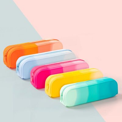 Harga yang bagus Tas Koin Silikon tahan lama Bebas BPA Pemegang Koin Ringan Fleksibel Sempurna untuk Perjalanan Setiap Hari Membawa dan Akses Nyaman on line