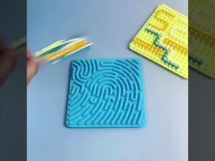 papan aktivitas sensorik silikon